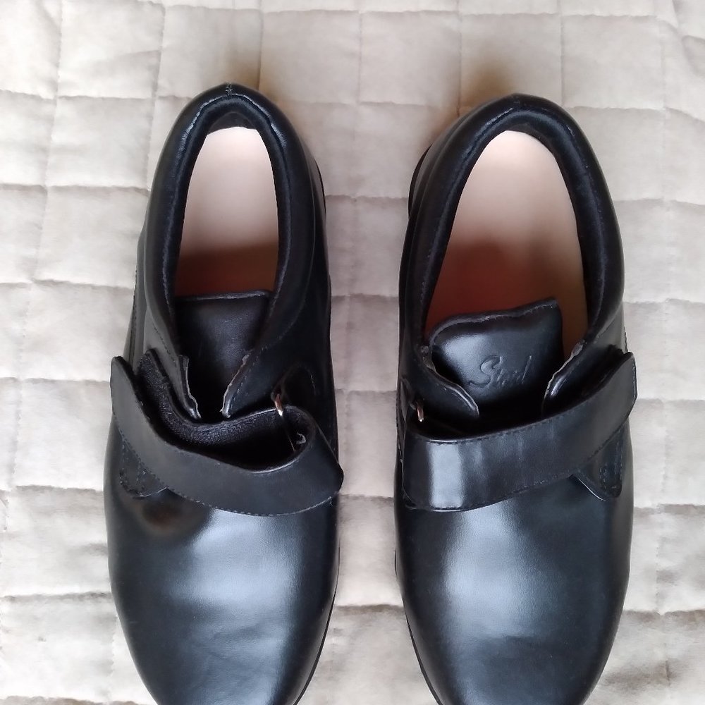 BLACK STRIDE LITE TM SHOES WOS-7 OX=MENS-6.OW